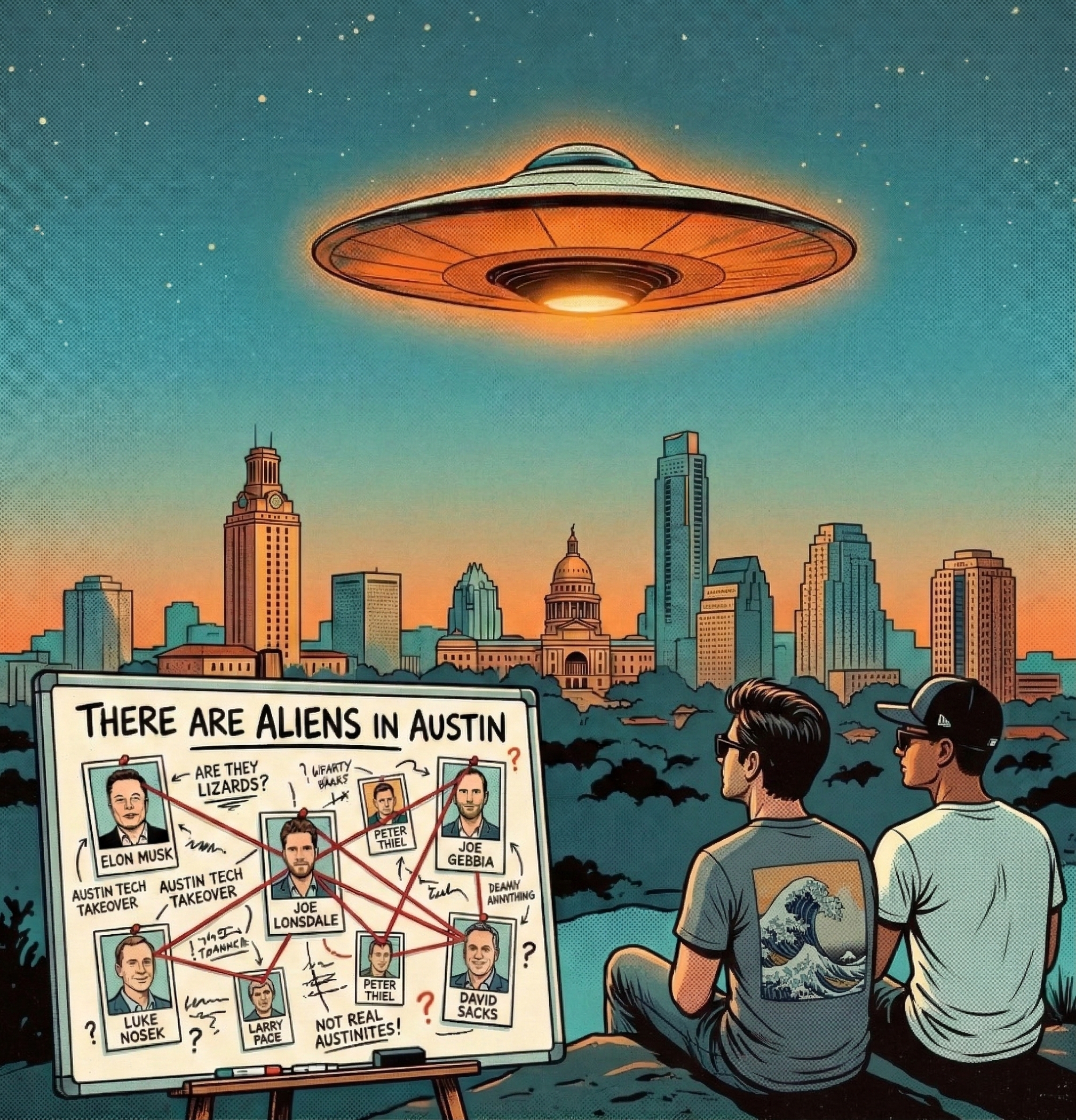 There Are Aliens in Austin poster